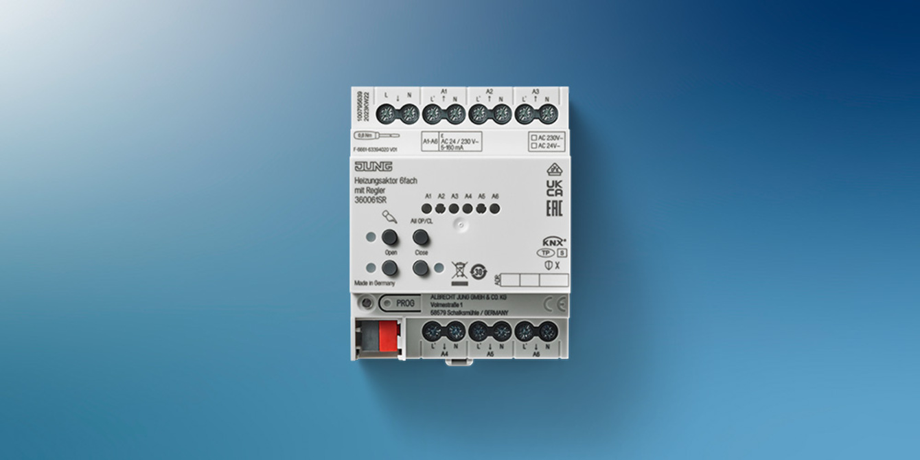 KNX Heizungsaktor 6-fach bei ESG Elektro-Service-Graz in Gunzenhausen