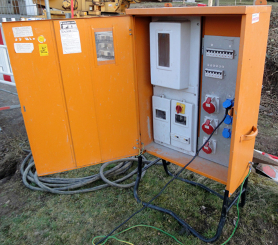 Baustromkasten bei ESG Elektro-Service-Graz in Gunzenhausen