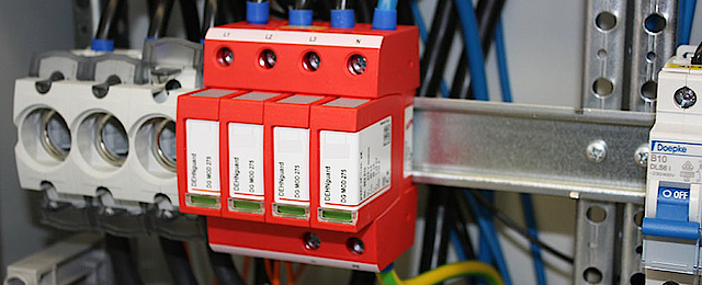 Über­spannungs­schutz bei ESG Elektro-Service-Graz in Gunzenhausen